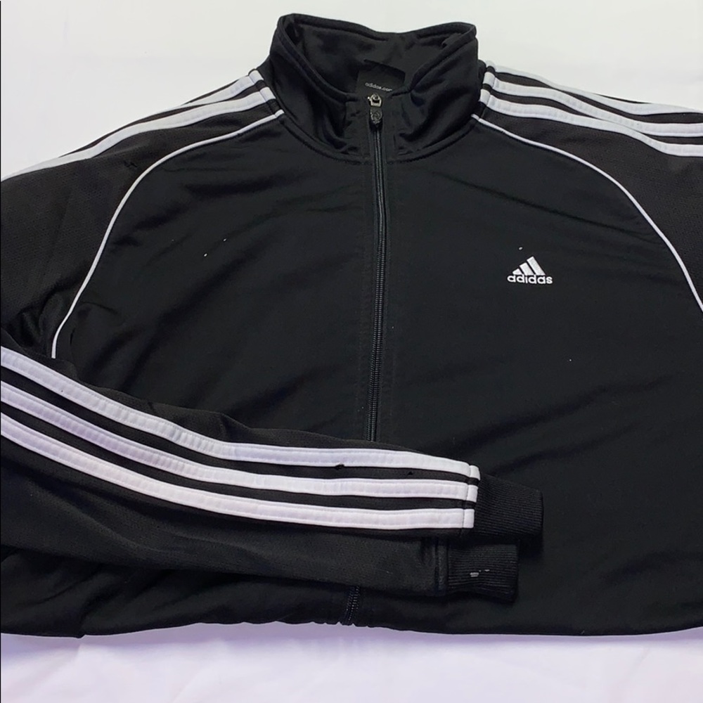 Adidas Polyester XL Jacket Hoodless